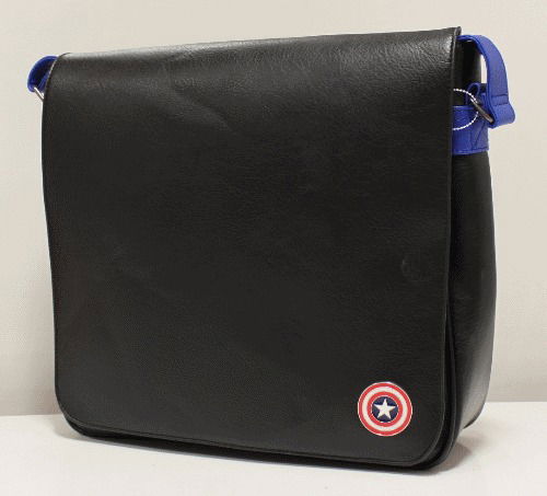 Captain America Record Bag - Marvel - Fanituote - Alpa UK - 5055390529018 - 