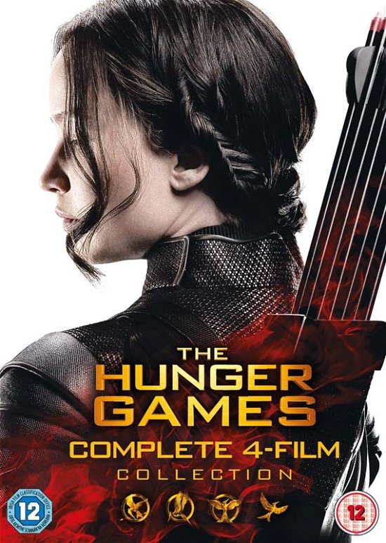 Cover for Hunger Games Complete 14 Coll · The Hunger Games - Complete Collection (4 Films) (DVD) (2016)