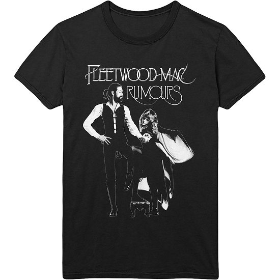Cover for Fleetwood Mac · Rumours (Black) (T-shirt) [size S] [Black - Unisex edition] (2021)