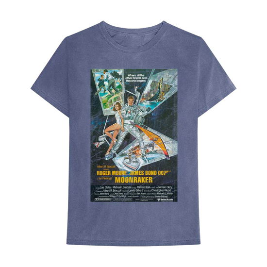 Cover for James Bond 007 · James Bond 007 Unisex T-Shirt: Moonraker (T-shirt) [size S] (2021)