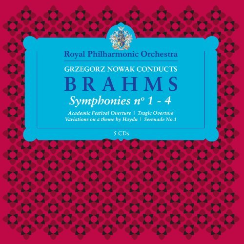 Cover for Brahms / Royal Philharmonic Orchestra / Nowak · Nowak Conduct Brahms (CD) (2013)