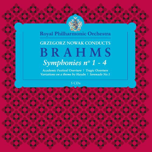 Nowak Conduct Brahms - Brahms / Royal Philharmonic Orchestra / Nowak - Musikk - ROYAL PHILHARMONIC ORCHES - 5060310640018 - 26. mars 2013