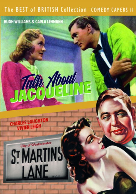 Cover for St Martins Lane / Talk About Jacqueline (DVD) (2020)