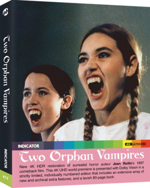 Two Orphan Vampires Limited Edition - Two Orphan Vampires - Películas - Powerhouse Films - 5060697923018 - 8 de mayo de 2023