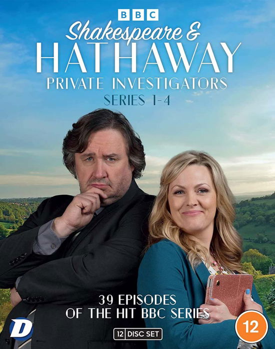 Cover for Shakespeare  Hathaway S14 BD · Shakespeare &amp; Hathaway Private Investigators: Series 1-4 (Blu-ray) (2022)