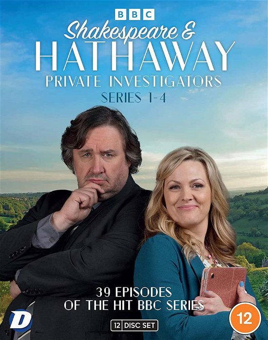 Cover for Shakespeare  Hathaway S14 BD · Shakespeare and Hathaway Private Investigators Series 1 to 4 (Blu-ray) (2022)
