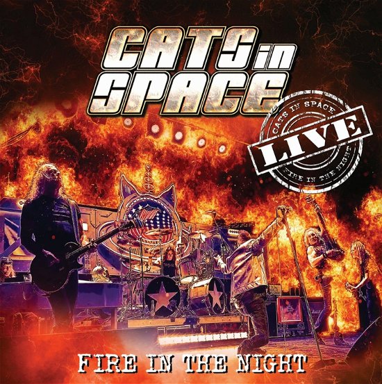 Fire in the Night: Live - Red Vinyl - Cats in Space - Music - Harmony Factory - 5063176036018 - July 12, 2024