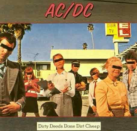 Cover for AC/DC · Dirty Deeds Done Dirt Cheap (LP) (2009)