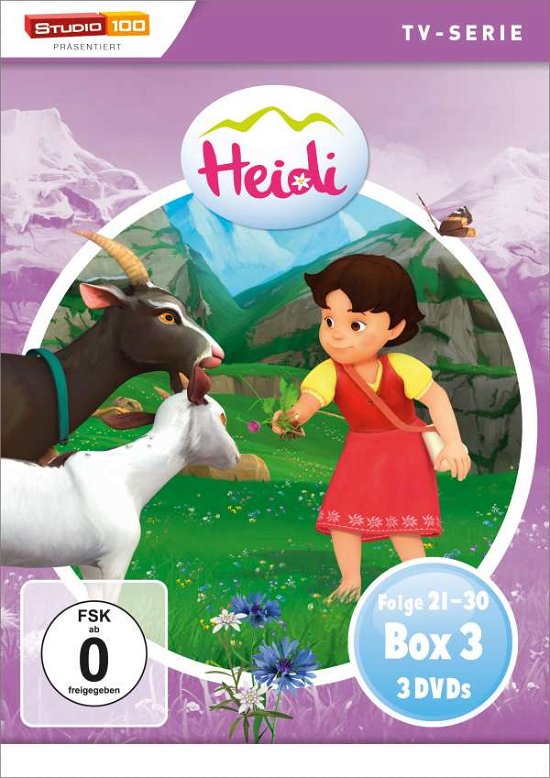 Cover for Heidi (Cgi) Teilbox 3 (DVD) (2017)