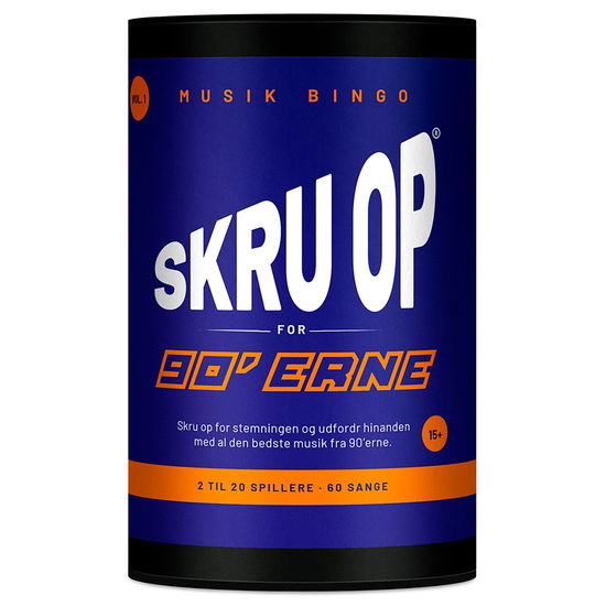 Cover for Skru Op · Skru Op For 90Â´erne (skru Op For 90Â´erne, Vol. 1) (Legetøj)