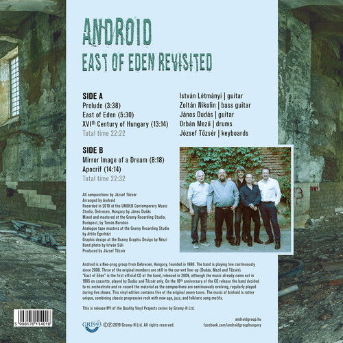 Cover for East of Eden Revisited LP · Android (LP) (2010)