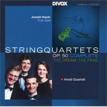 HAYDN: String Quartets op.50 - Amati Quartett Zürich - Música - DIVOX - 7619913218018 - 13 de dezembro de 1901