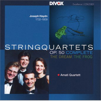 HAYDN: String Quartets op.50 - Amati Quartett Zürich - Musik - DIVOX - 7619913218018 - 13. december 1901