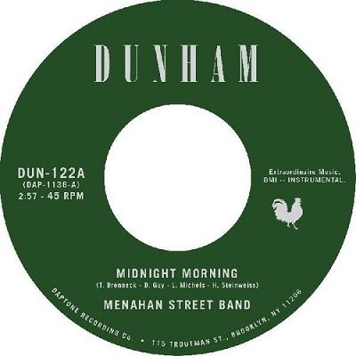Cover for Menahan Street Band · Midnight Morning B/w Stepping Through Shadow (7&quot;) (2020)