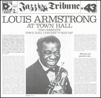 Cover for Louis &amp; His All Sta Armstrong · Complete Town Hall... (CD) (2002)