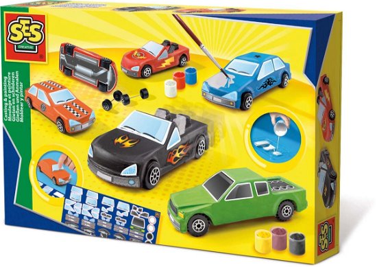 Cover for Ses · SES Auto\'s Gieten en Schilderen (Toys)