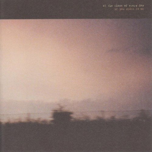 At The Close Of Every Day · If You Spoke To Me (CD) (2014)