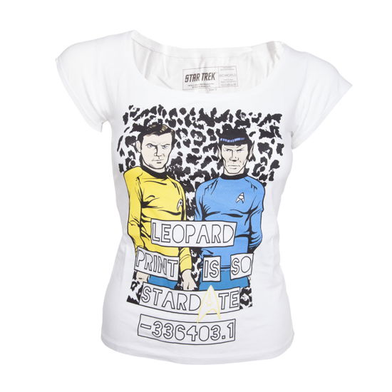 Cover for Star Trek · Star Trek: White Leopard Print (T-Shirt Donna Tg. M) (N/A)