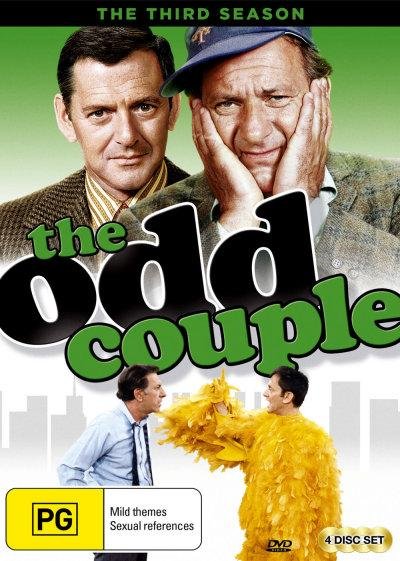 Cover for The - Season 3 Odd Couple · Odd Couple, the - Season 3 (DVD) (2016)