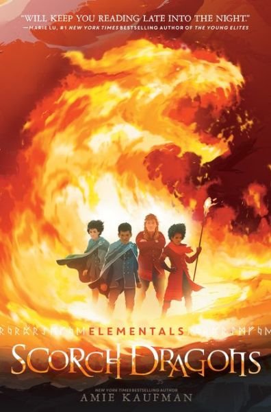 Cover for Amie Kaufman · Elementals Scorch Dragons (Gebundenes Buch) (2019)