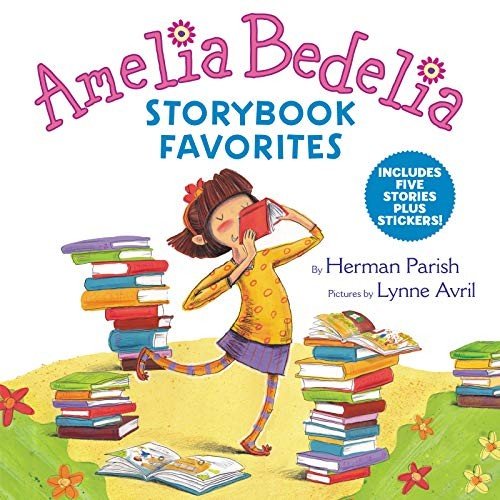 Amelia Bedelia Storybook Favorites: Includes 5 Stories Plus Stickers! - Amelia Bedelia - Herman Parish - Bøker - HarperCollins - 9780062883018 - 19. februar 2019