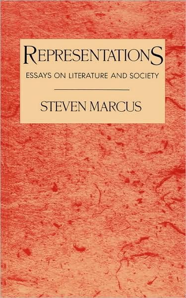 Cover for Steven Marcus · Representations: Essays on Literature and Society (Paperback Bog) (1991)