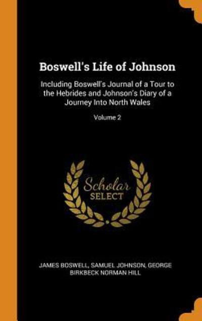 Cover for James Boswell · Boswell's Life of Johnson (Hardcover Book) (2018)
