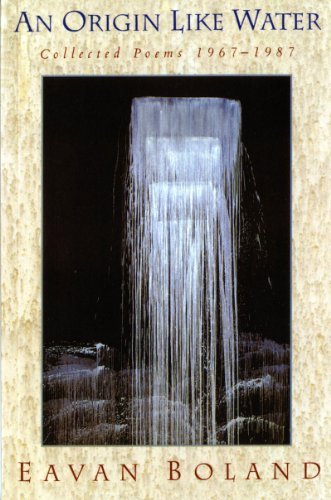 Cover for Eavan Boland · Origin Like Water (Pocketbok) (1997)