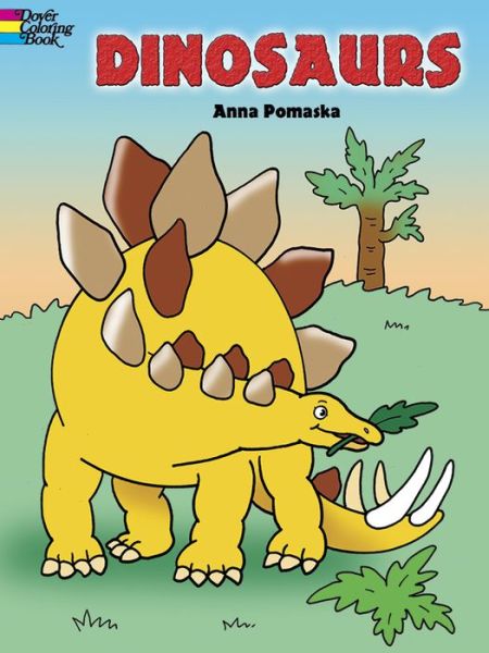 Cover for Anna Pomaska · Dinosaurs - Dover Coloring Books (MERCH) (2008)