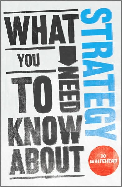 Cover for Jo Whitehead · What You Need to Know about Strategy (Paperback Book) (2011)