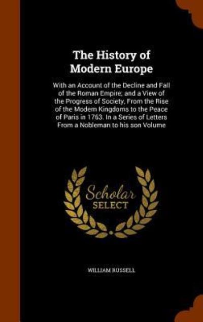 Cover for William Russell · The History of Modern Europe (Hardcover Book) (2015)