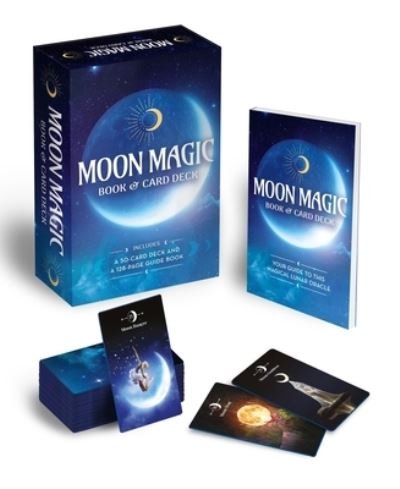 Cover for Marie Bruce · Moon Magic Book &amp; Card Deck (Hardcover Book) (2022)
