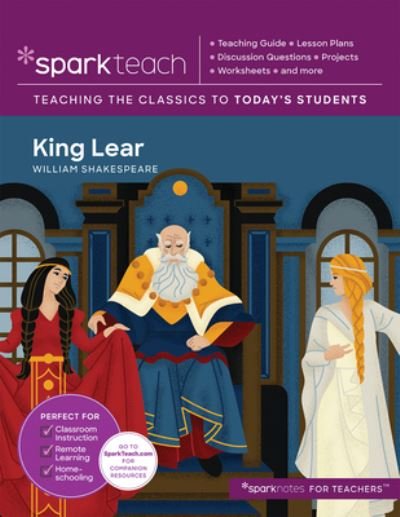 Cover for King Lear - SparkTeach (Taschenbuch) (2021)