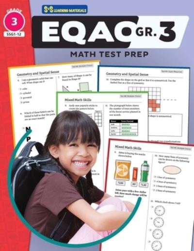 Cover for Ruth Solski · EQAO Grade 3 Math Test Prep Guide (Book) (2016)