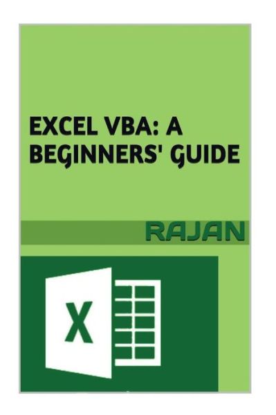 Cover for Rajan E · Excel Vba: a Beginners' Guide (Paperback Book) (2015)