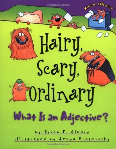 Cover for Brian P. Cleary · Hairy, Scary, Ordinary: What is an Adjective? (Words Are Categorical) (Hardcover Book) (2000)