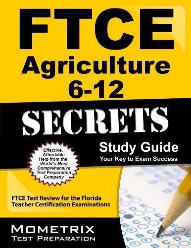 Cover for Ftce Exam Secrets Test Prep Team · Ftce Agriculture 6-12 Secrets Study Guide: Ftce Test Review for the Florida Teacher Certification Examinations (Taschenbuch) (2023)
