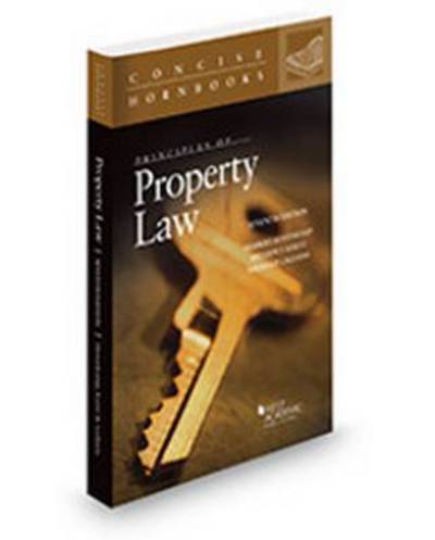 Cover for Herbert Hovenkamp · Principles of Property Law - Concise Hornbook Series (Paperback Book) [7 Revised edition] (2016)