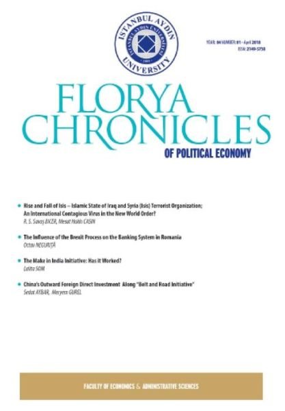 Cover for Sedat Aybar · Florya Chronicles of Political Economy - Year 4 Number 1 - April 2018 (Pocketbok) (2019)