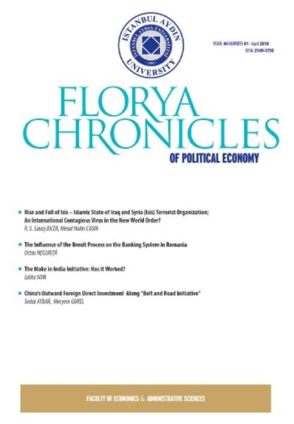 Cover for Sedat Aybar · Florya Chronicles of Political Economy - Year 4 Number 1 - April 2018 (Paperback Book) (2019)