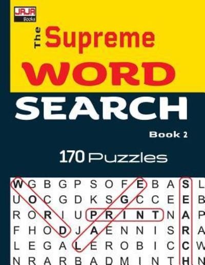Cover for Jaja Books · The Supreme Word Search Puzzle Book 2 (Paperback Bog) (2018)