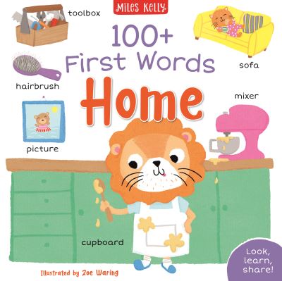 Cover for N24pb 100+ First Words Home (Book) (2022)