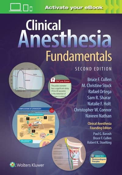 Cover for Barash · Clinical Anesthesia Fundamentals: Print + Ebook with Multimedia (Pocketbok) (2021)