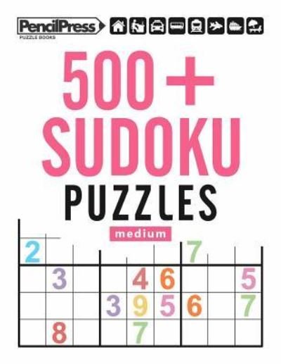 Cover for Sudoku Puzzle Books · 500+ Sudoku Puzzles Medium (Pocketbok) (2017)