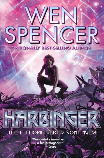 Cover for Wen Spencer · Harbinger (Hardcover bog) (2022)