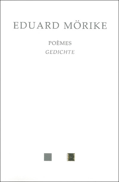 Cover for Eduard Mörike · Poèmes (Bibliotheque Allemande) (French Edition) (Paperback Book) [French edition] (2010)