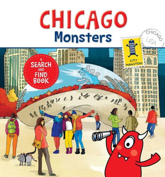 Cover for Carine Laforest · Chicago Monsters: A Search-and-Find Book (Board book) (2017)