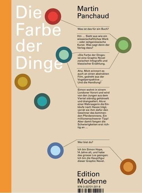 Cover for Panchaud · Die Farbe der Dinge (Bog)