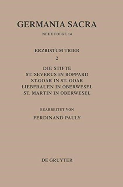 Cover for Das Erzbistum Trier (Hardcover Book) (1980)