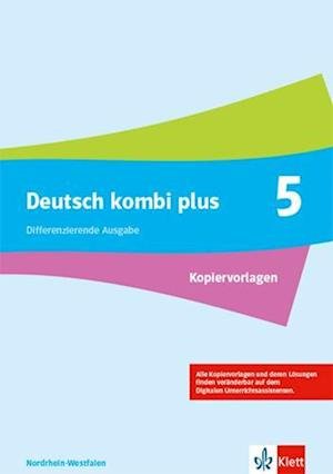 Cover for Klett Ernst /Schulbuch · Deutsch kombi plus 5. Kopiervorlagen Klasse 5. Differenzierende Ausgabe Nordrhein-Westfalen (Paperback Book) (2022)